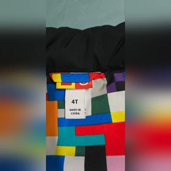 Lego-Jacket 4T Unisex Toddler Color Block Puffer Jacket Collection